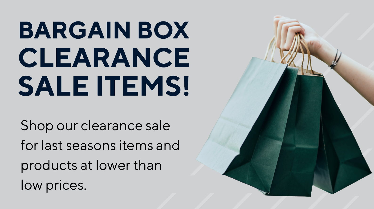 Bargain Box – Wolken Fashion and Apparel